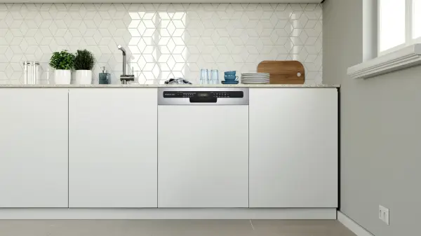Profilo BMA4451E3 Yarı Ankastre Bulaşık Makinesi 60 cm Çelik