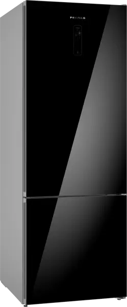 Profilo BD3056BELN Alttan Donduruculu Buzdolabı 193 x 70 cm Siyah, Total No Frost
