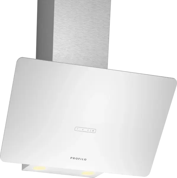 Profilo DVK6J429 Duvar Tipi Davlumbaz 60 cm Beyaz Cam Yüzey, Beyaz
