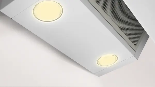 Profilo DVK6J429 Duvar Tipi Davlumbaz 60 cm Beyaz Cam Yüzey, Beyaz