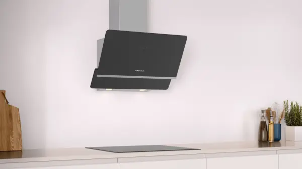 Profilo DVK6J661 Duvar Tipi Davlumbaz 60 cm Siyah Cam, Siyah - görsel 5