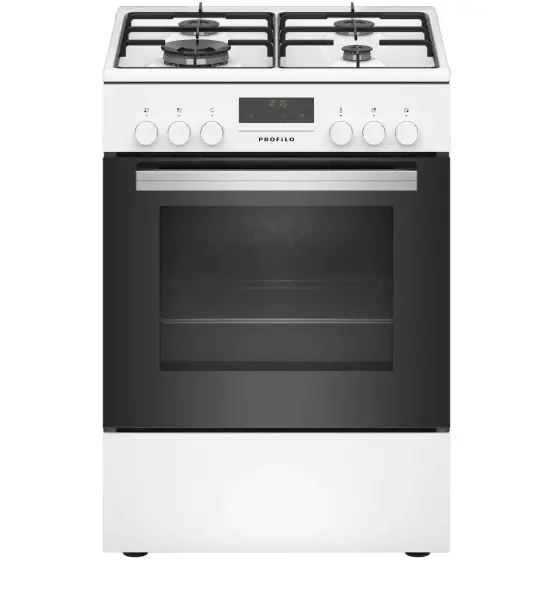 Profilo F0MS144HBL Gazlı/Elektrikli Solo Fırın Beyaz