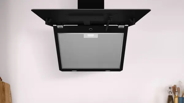 Profilo DVK6J679 Duvar Tipi Davlumbaz 60 cm Gri Cam, Gri - görsel 5