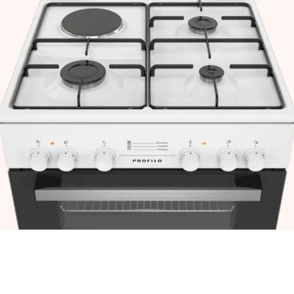 Profilo FRTS113LBD Gazlı/Elektrikli Solo Fırın Beyaz
