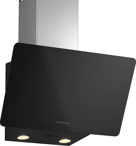 Profilo DVK6J361 Duvar Tipi Davlumbaz 60 cm Siyah Cam, Siyah