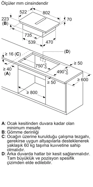Siemens ED811BS16E Ankastre Ocak Null - görsel 8