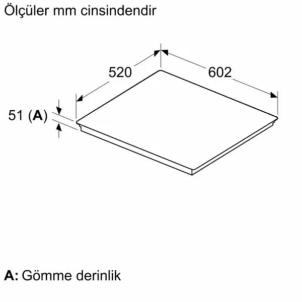 Siemens EX675HXC1E iQ700 İndüksiyonlu Ocak 60 cm Siyah