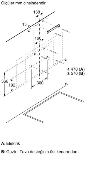 Siemens LC97KPJ20T iQ500 Duvar Tipi Davlumbaz 90 cm Beyaz - görsel 8
