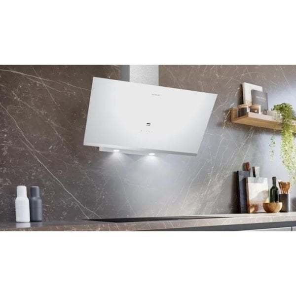 Siemens LC97KPJ20T iQ500 Duvar Tipi Davlumbaz 90 cm Beyaz