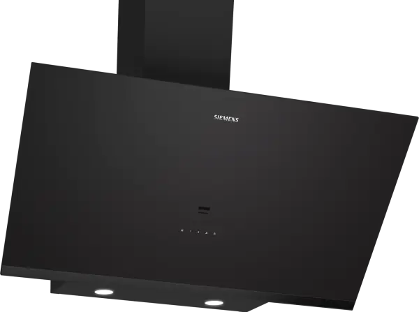 Siemens LC97KPJ60T iQ500 Duvar Tipi Davlumbaz 90 cm Siyah Cam