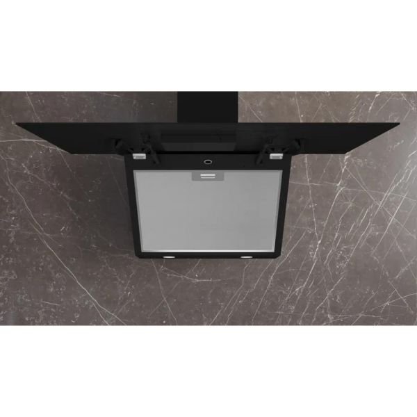 Siemens LC97KPJ60T iQ500 Duvar Tipi Davlumbaz 90 cm Siyah Cam