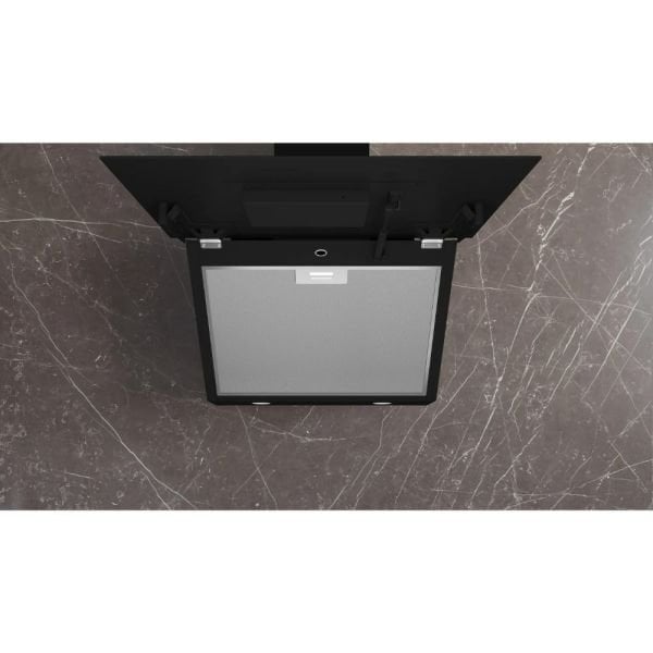 Siemens LC67KPJ60T iQ500 Duvar Tipi Davlumbaz 60 cm Siyah Cam