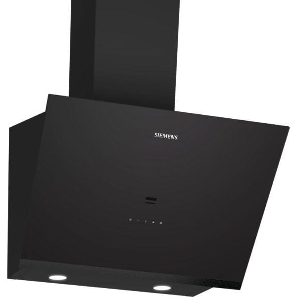 Siemens LC67KPJ60T iQ500 Duvar Tipi Davlumbaz 60 cm Siyah Cam