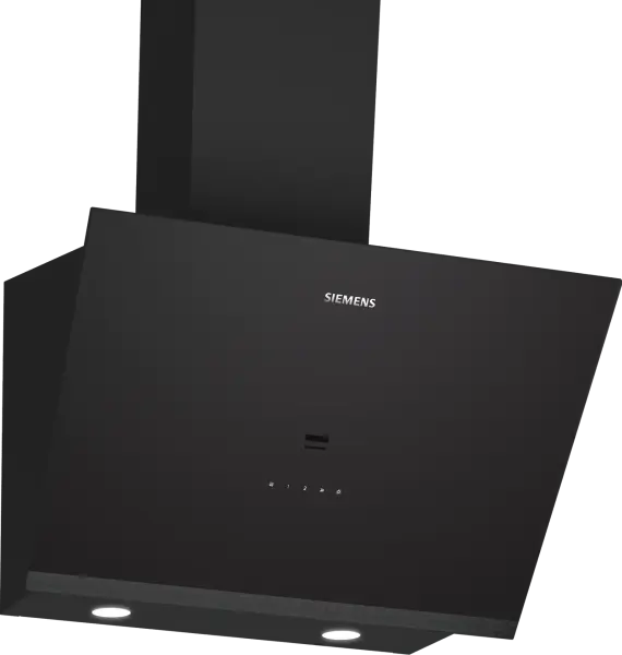 Siemens LC67KPJ30T iQ500 Duvar Tipi Davlumbaz 60 cm Siyah Cam