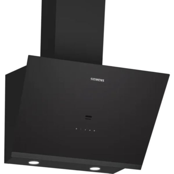 Siemens LC67KPJ30T iQ500 Duvar Tipi Davlumbaz 60 cm Siyah Cam