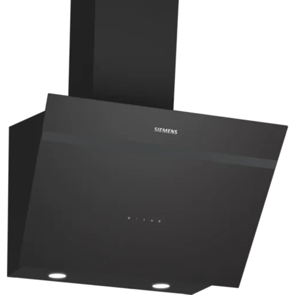 Siemens LC66KPJ60T iQ300 Duvar Tipi Davlumbaz 60 cm Siyah Cam