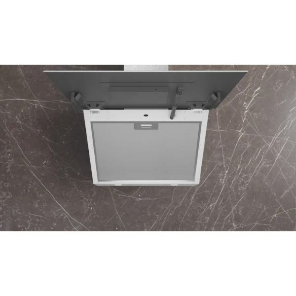 Siemens LC67KPJ20T iQ500 Duvar Tipi Davlumbaz 60 cm Beyaz Cam Yüzey