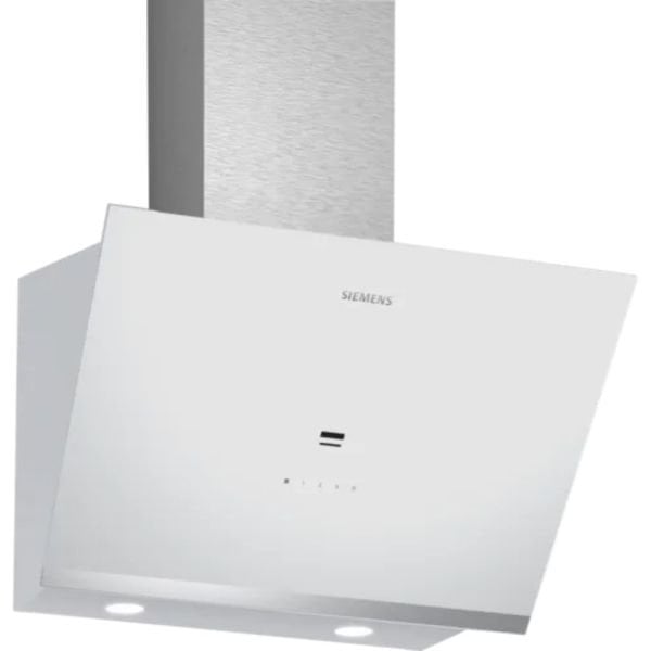 Siemens LC67KPJ20T iQ500 Duvar Tipi Davlumbaz 60 cm Beyaz Cam Yüzey