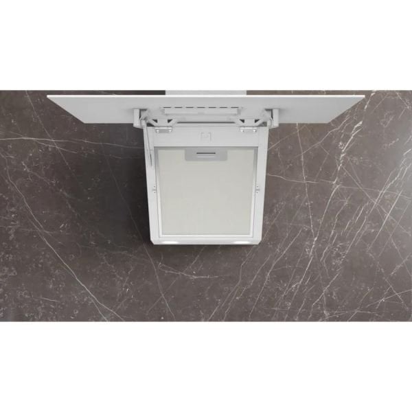 Siemens LC64KPJ20T iQ100 Duvar Tipi Davlumbaz 60 cm Beyaz Cam Yüzey