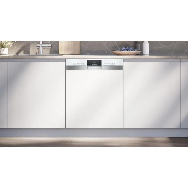 Siemens SN53IW50KT iQ300 Yarı Ankastre Bulaşık Makinesi 60 cm Beyaz