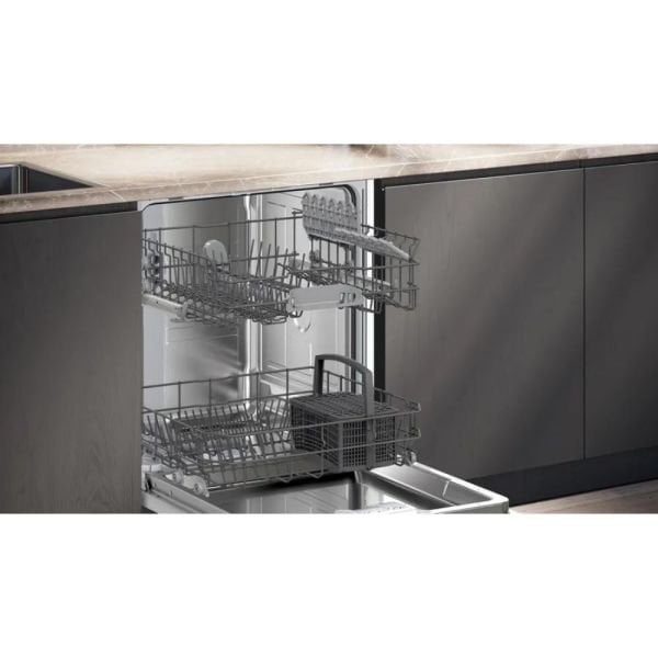 Siemens SN61IX01KT iQ100 Tam Ankastre Bulaşık Makinesi 60 cm