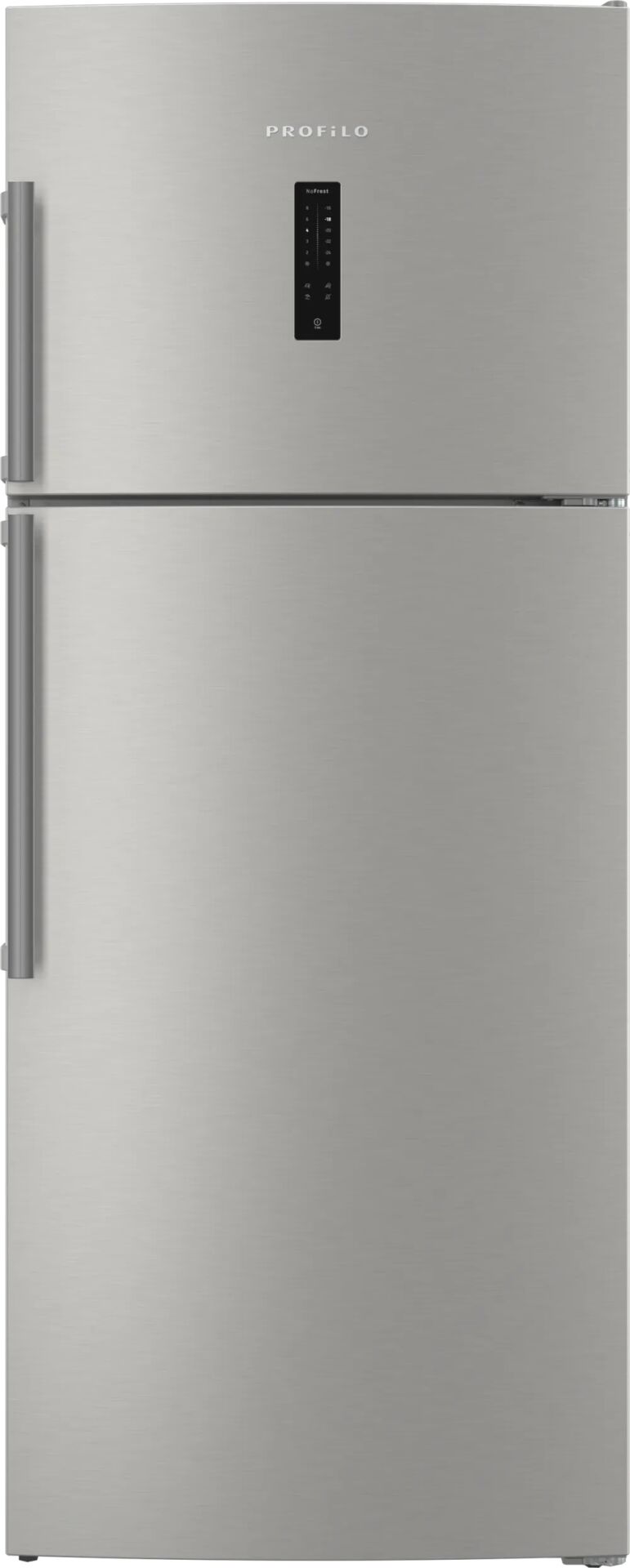 Profilo Üstten Donduruculu Buzdolabı 186 x 75 cm Paslanmaz çelik, Total No Frost