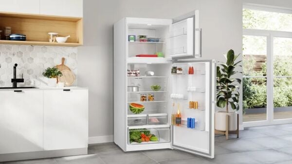 Profilo Üstten Donduruculu Buzdolabı 186 x 75 cm Paslanmaz çelik, Total No Frost