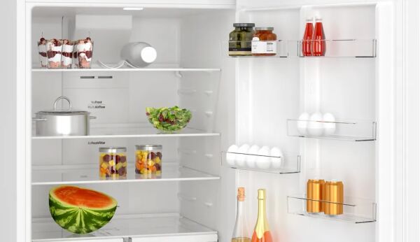 Profilo Üstten Donduruculu Buzdolabı 186 x 75 cm Beyaz, Total No Frost