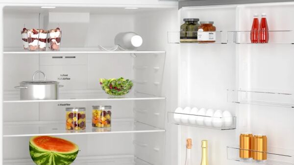 Profilo Üstten Donduruculu Buzdolabı 186 x 86 cm Paslanmaz çelik, Total No Frost