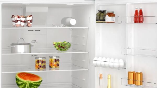 Profilo Üstten Donduruculu Buzdolabı 186 x 86 cm Beyaz, Total No Frost