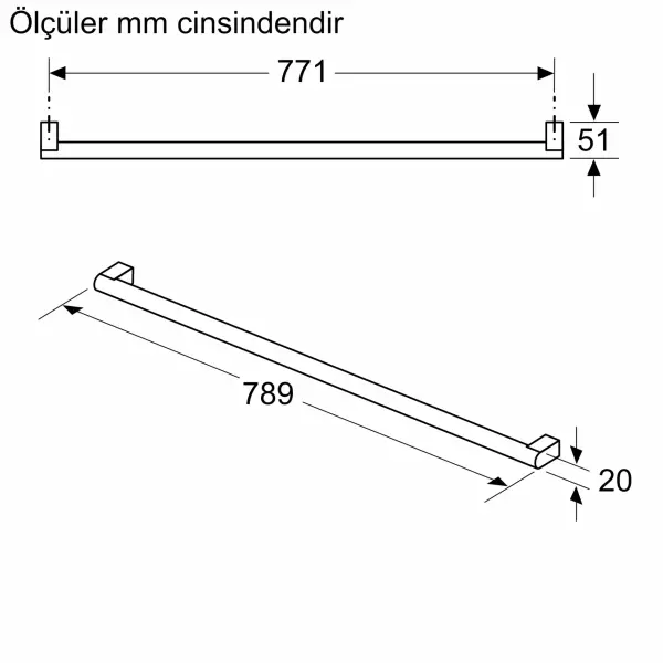 Siemens CI10ZH10 Handle - görsel 2