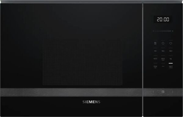 Siemens iQ500 Built-In Microwave with grill darkSteel Line - görsel 1
