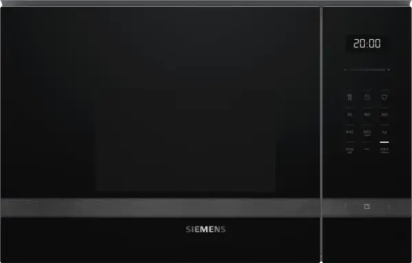Siemens iQ500 Built-In Microwave with grill darkSteel Line