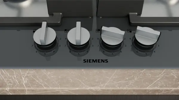 Siemens iQ500 Gazlı Ocak 60 cm Sert cam - görsel 2