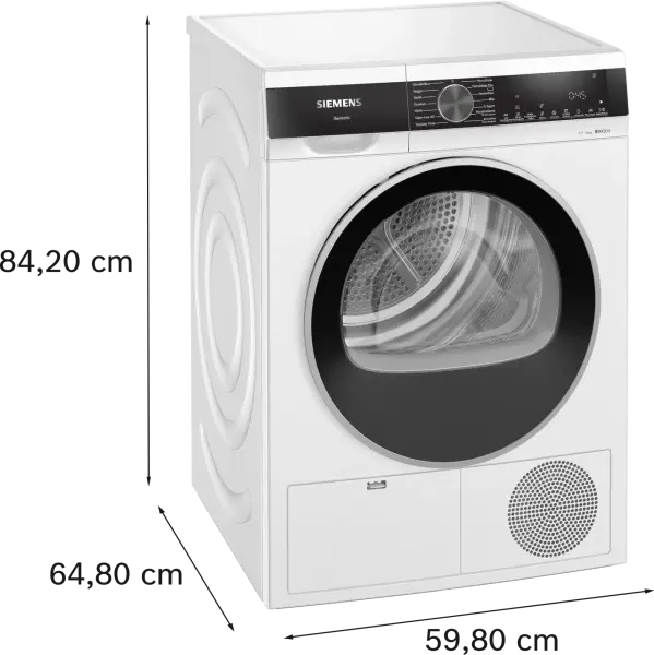 Siemens WQ51G200TR iQ300 Isı Pompalı Kurutma Makinesi 10 kg - görsel 5