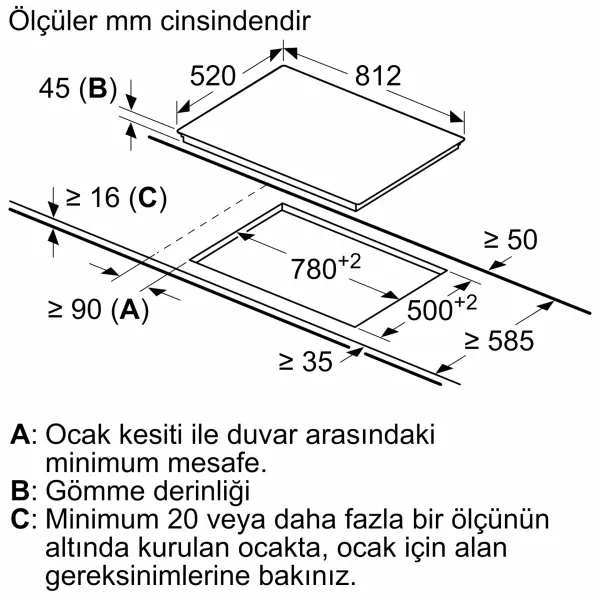 Siemens iQ500 Elektrikli Ocak 80 cm Çerçeveli Montaj - görsel 6
