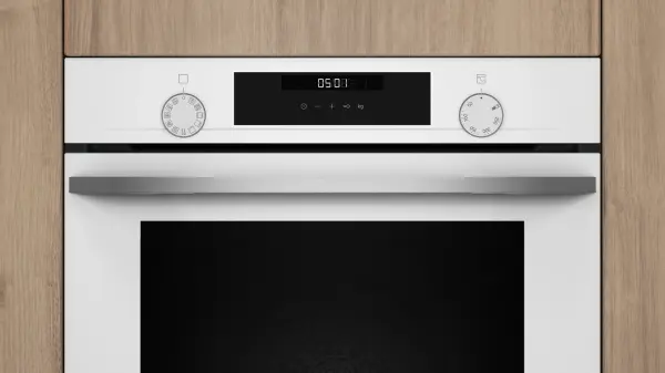 Siemens iQ300 Buhar Destekli Ankastre Fırın 60 x 60 cm Beyaz - görsel 2