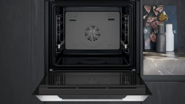 Siemens iQ300 Buhar Destekli Ankastre Fırın 60 x 60 cm Beyaz - görsel 4