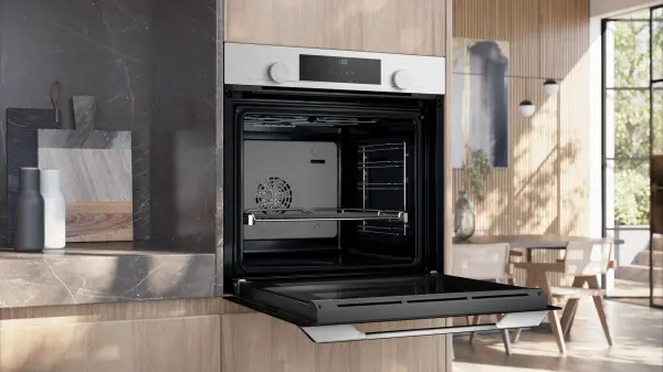 Siemens iQ300 Buhar Destekli Ankastre Fırın 60 x 60 cm Beyaz - görsel 5