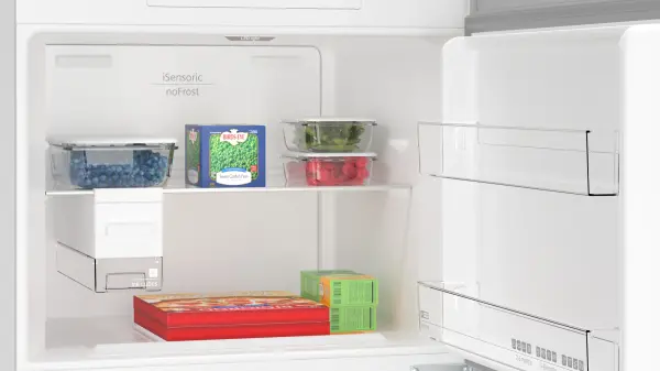 Siemens iQ500 Üstten Donduruculu Buzdolabı 186 x 75 cm Kolay temizlenebilir Inox, Total noFrost - görsel 7