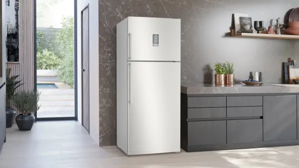 Siemens iQ500 Üstten Donduruculu Buzdolabı 186 x 75 cm Kolay temizlenebilir Inox, Total noFrost - görsel 2