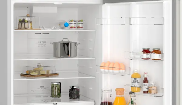 Siemens iQ500 Üstten Donduruculu Buzdolabı 186 x 75 cm Kolay temizlenebilir Inox, Total noFrost - görsel 5