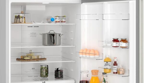 Siemens iQ500 Üstten Donduruculu Buzdolabı 186 x 75 cm Kolay temizlenebilir Inox, Total noFrost