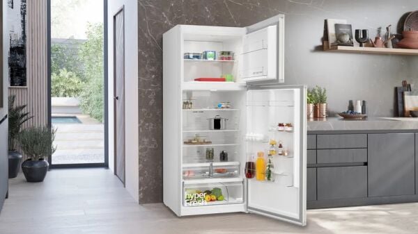 Siemens iQ500 Üstten Donduruculu Buzdolabı 186 x 75 cm Kolay temizlenebilir Inox, Total noFrost