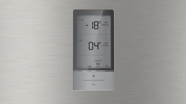 Siemens iQ500 Üstten Donduruculu Buzdolabı 186 x 86 cm Kolay temizlenebilir Inox, Total noFrost - görsel 4