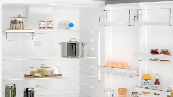 Siemens iQ500 Üstten Donduruculu Buzdolabı 186 x 86 cm Kolay temizlenebilir Inox, Total noFrost