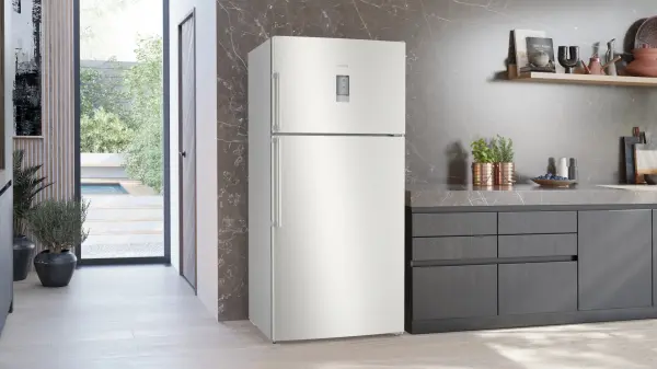 Siemens iQ500 Üstten Donduruculu Buzdolabı 186 x 86 cm Kolay temizlenebilir Inox, Total noFrost - görsel 2