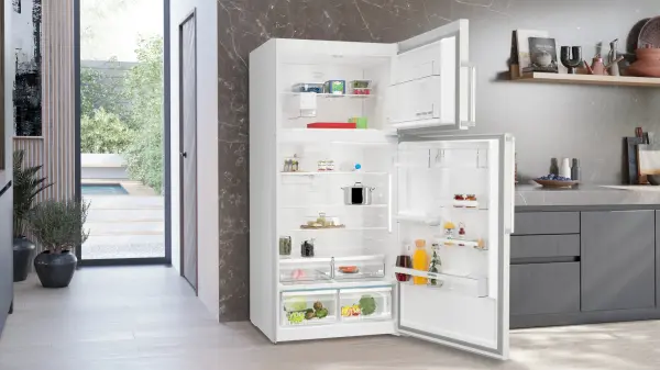 Siemens iQ500 Üstten Donduruculu Buzdolabı 186 x 86 cm Kolay temizlenebilir Inox, Total noFrost - görsel 3