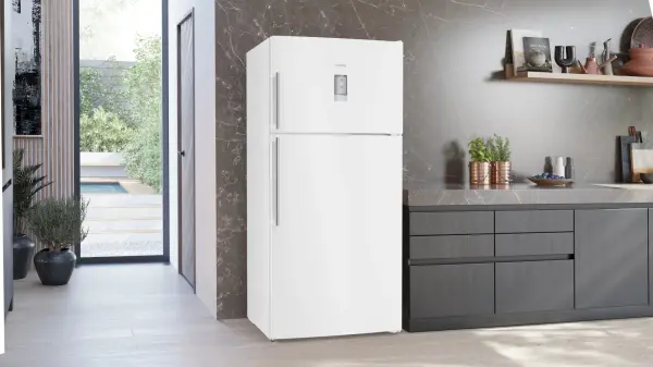 Siemens iQ500 Üstten Donduruculu Buzdolabı 186 x 86 cm Beyaz, Total noFrost - görsel 2