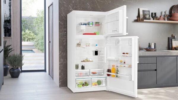 Siemens iQ500 Üstten Donduruculu Buzdolabı 186 x 86 cm Beyaz, Total noFrost